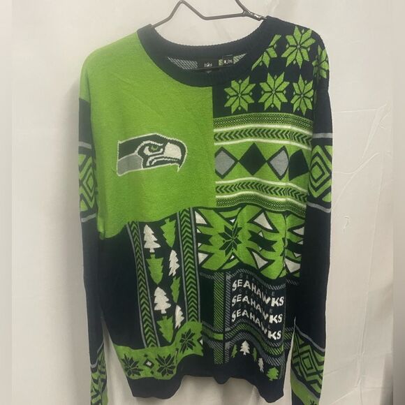 NFL Seahawks Holiday Sweater - Picture 1 of 5